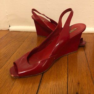 2000s Red Miu Miu Heels